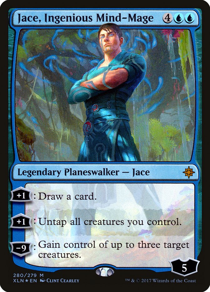 Jace, Ingenious Mind-Mage [Ixalan] | PLUS EV GAMES 