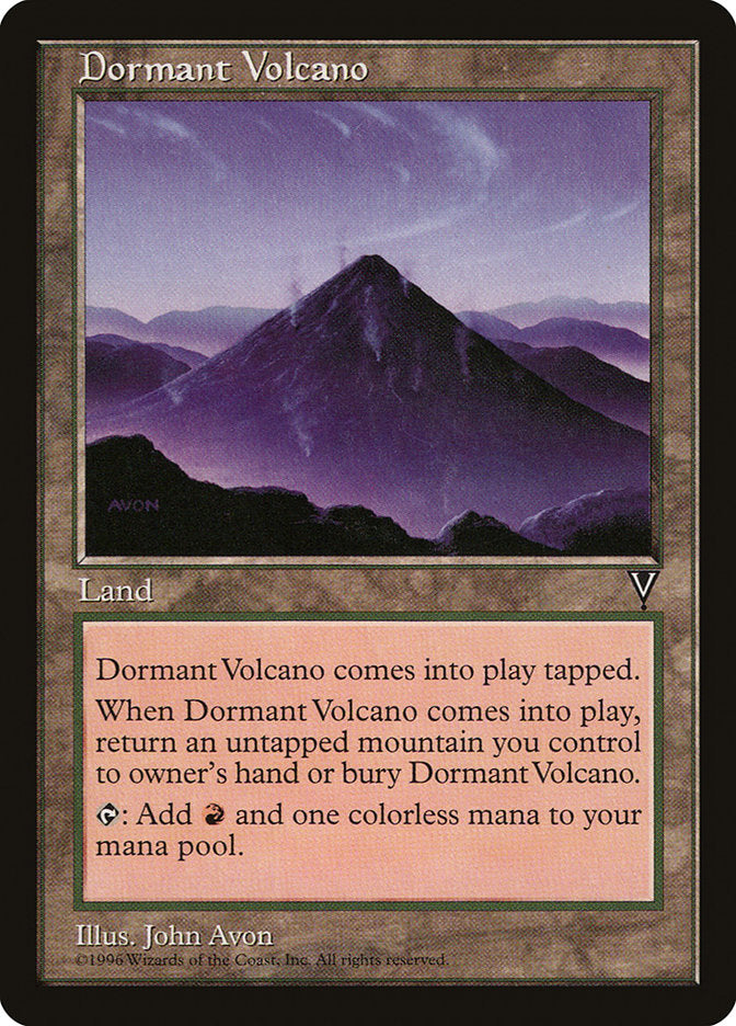 Dormant Volcano [Visions] | PLUS EV GAMES 