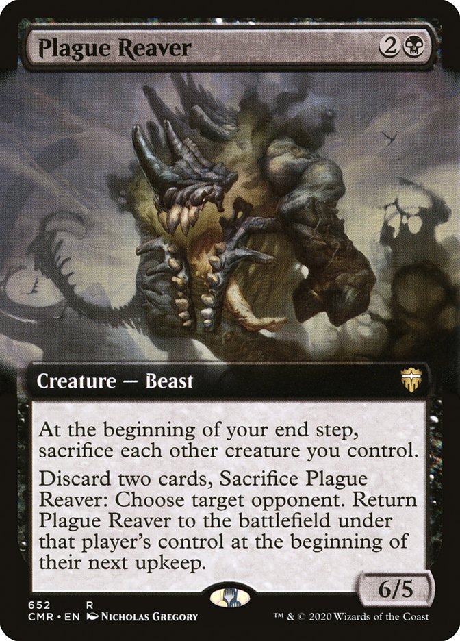 Plague Reaver (Extended) [Commander Legends Extended] | PLUS EV GAMES 