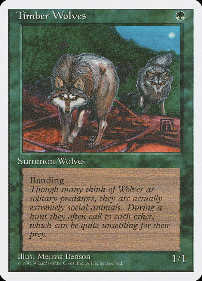 Timber Wolves [Fourth Edition] | PLUS EV GAMES 