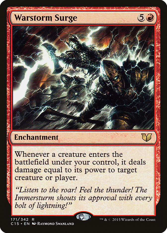 Warstorm Surge [Commander 2015] | PLUS EV GAMES 