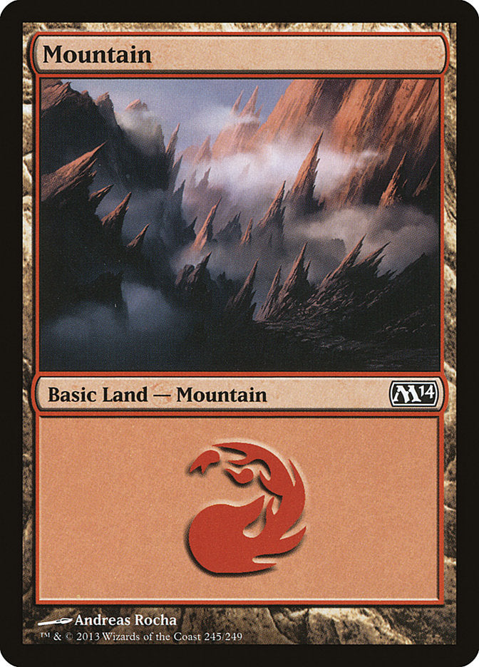 Mountain (245) [Magic 2014] | PLUS EV GAMES 