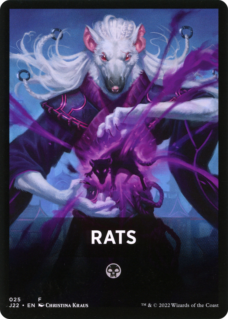 Rats Theme Card [Jumpstart 2022 Front Cards] | PLUS EV GAMES 