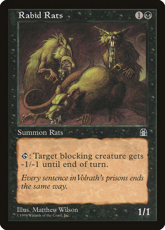Rabid Rats [Stronghold] | PLUS EV GAMES 