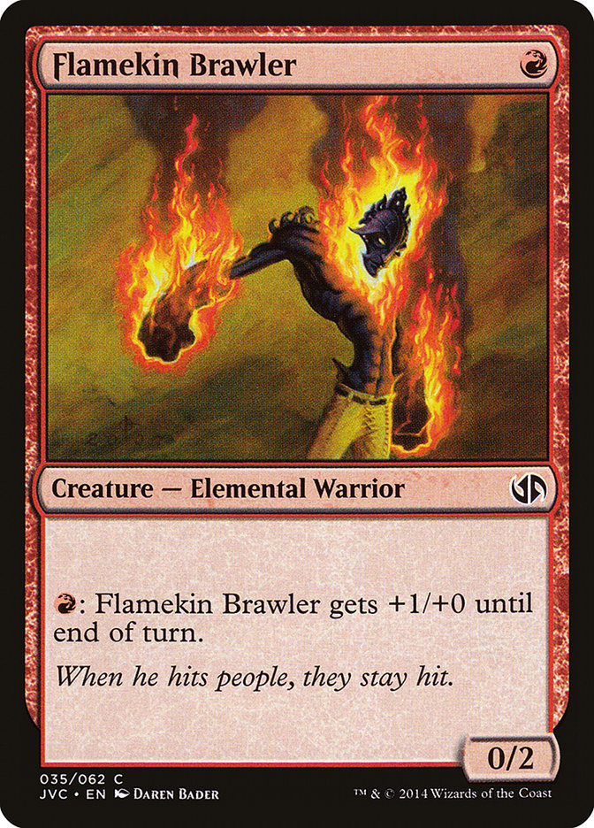 Flamekin Brawler [Duel Decks Anthology] | PLUS EV GAMES 