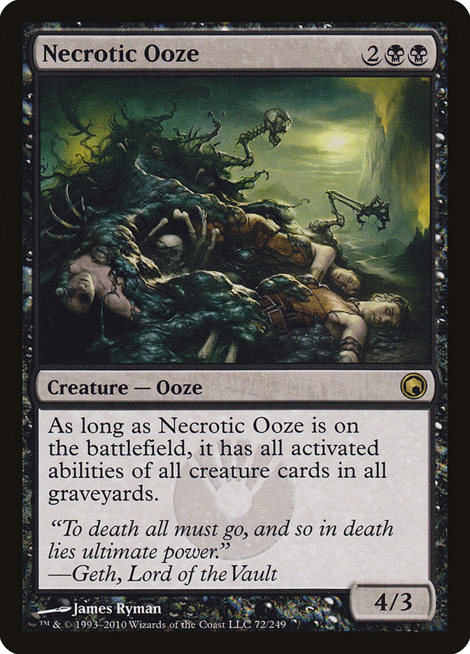 Necrotic Ooze [Scars of Mirrodin] | PLUS EV GAMES 