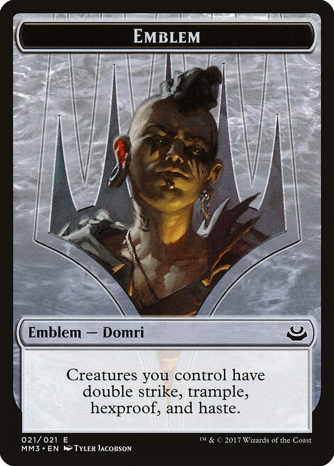 Domri Rade Emblem [Modern Masters 2017 Tokens] | PLUS EV GAMES 