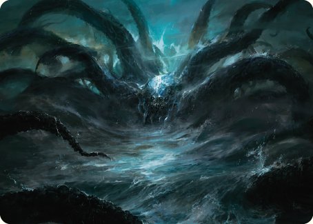 The Watcher in the Water Art Card [The Lord of the Rings: Tales of Middle-earth Art Series] | PLUS EV GAMES 