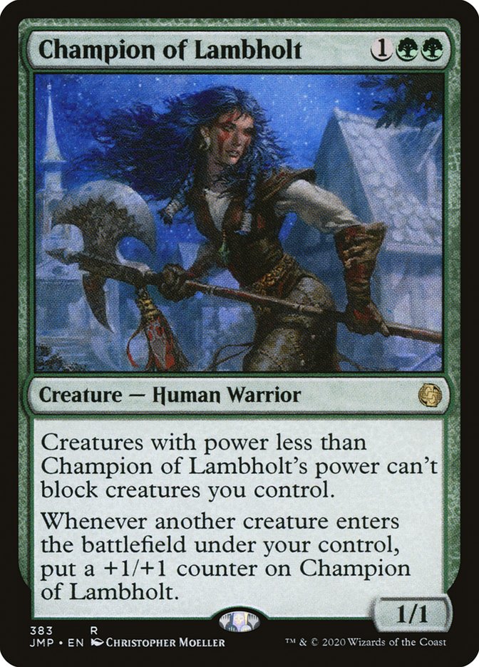 Champion of Lambholt [Jumpstart] | PLUS EV GAMES 