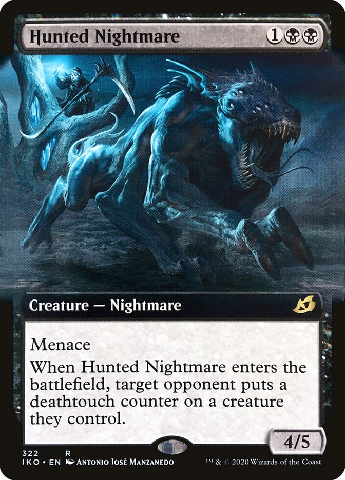 Hunted Nightmare (Extended Art) [Ikoria: Lair of Behemoths] | PLUS EV GAMES 