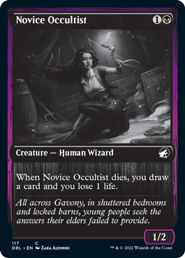 Novice Occultist [Innistrad: Double Feature] | PLUS EV GAMES 