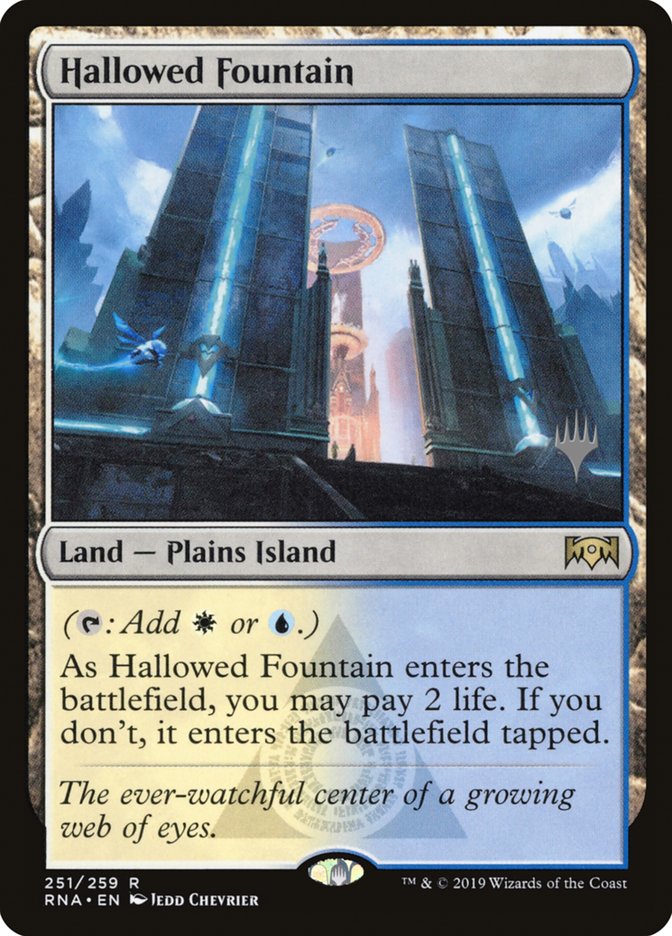 Hallowed Fountain (Promo Pack) [Ravnica Allegiance Promos] | PLUS EV GAMES 