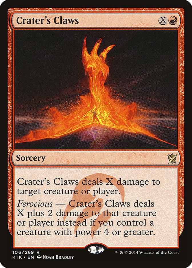 Crater's Claws [Khans of Tarkir] | PLUS EV GAMES 