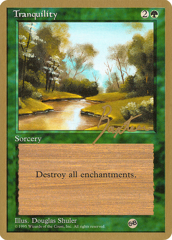 Tranquility (George Baxter) (SB) [Pro Tour Collector Set] | PLUS EV GAMES 