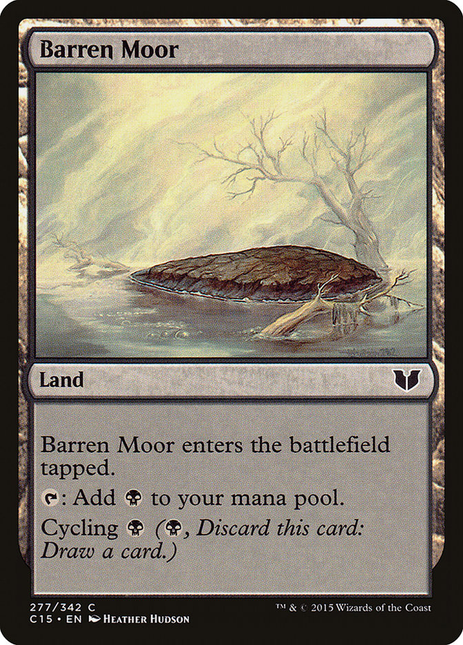 Barren Moor [Commander 2015] | PLUS EV GAMES 