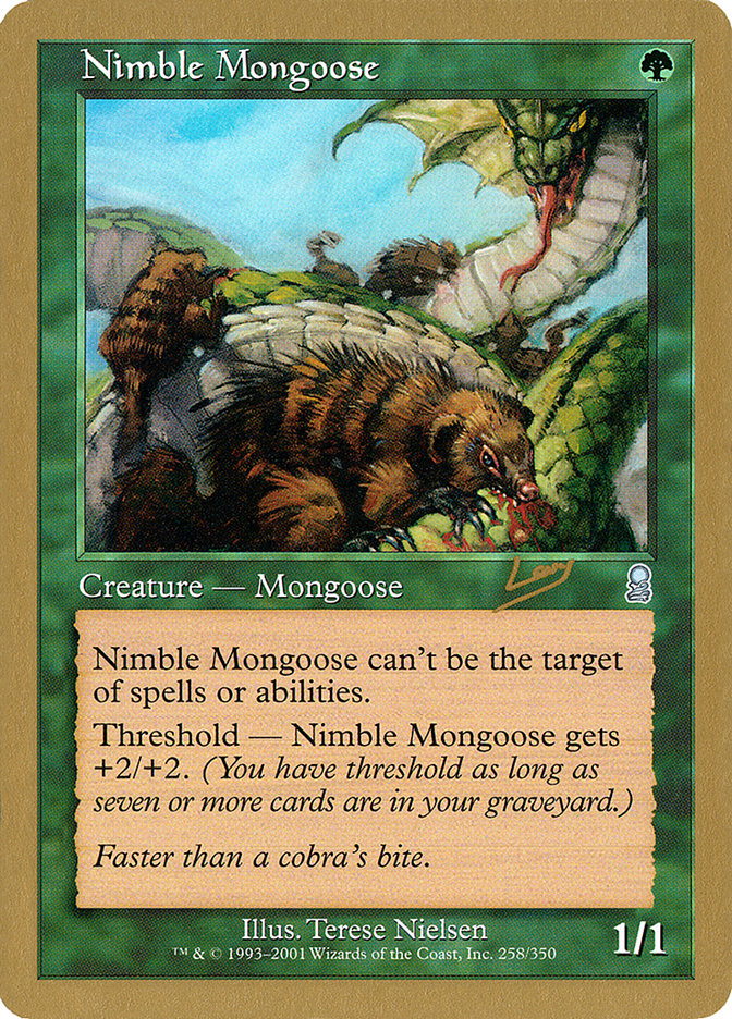 Nimble Mongoose (Raphael Levy) [World Championship Decks 2002] | PLUS EV GAMES 