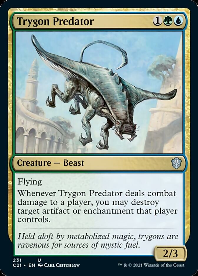 Trygon Predator [Commander 2021] | PLUS EV GAMES 