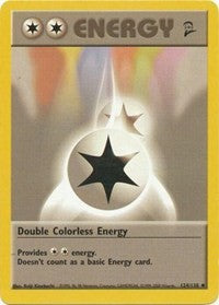 Double Colorless Energy (124) [Base Set 2] | PLUS EV GAMES 