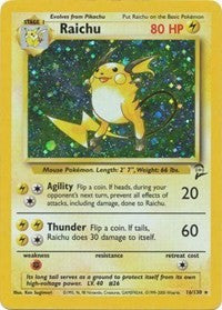 Raichu (16) [Base Set 2] | PLUS EV GAMES 