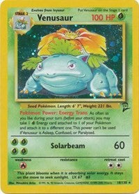 Venusaur (18) [Base Set 2] | PLUS EV GAMES 