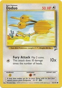 Doduo (72) [Base Set 2]