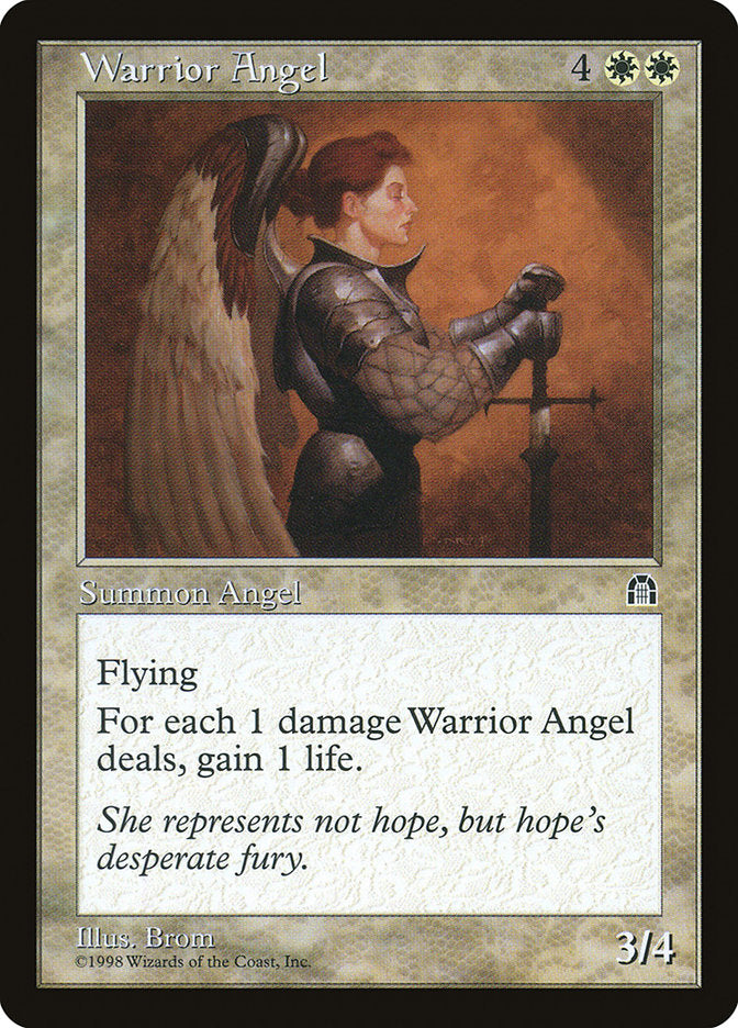 Warrior Angel [Stronghold] | PLUS EV GAMES 