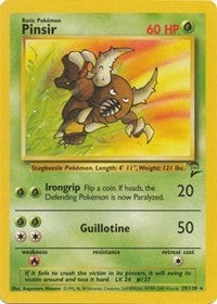 Pinsir (29) [Base Set 2] | PLUS EV GAMES 