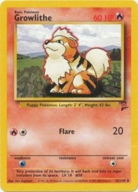 Growlithe (42) [Base Set 2] | PLUS EV GAMES 