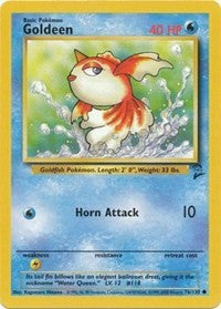 Goldeen (76) [Base Set 2] | PLUS EV GAMES 