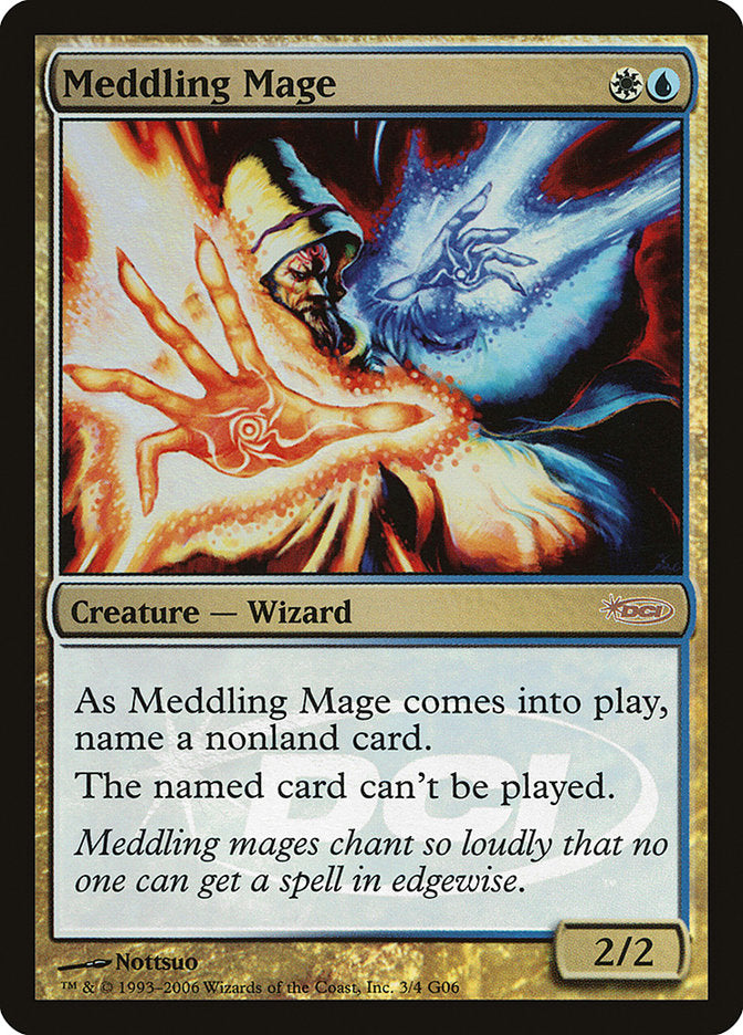 Meddling Mage [Judge Gift Cards 2006] | PLUS EV GAMES 