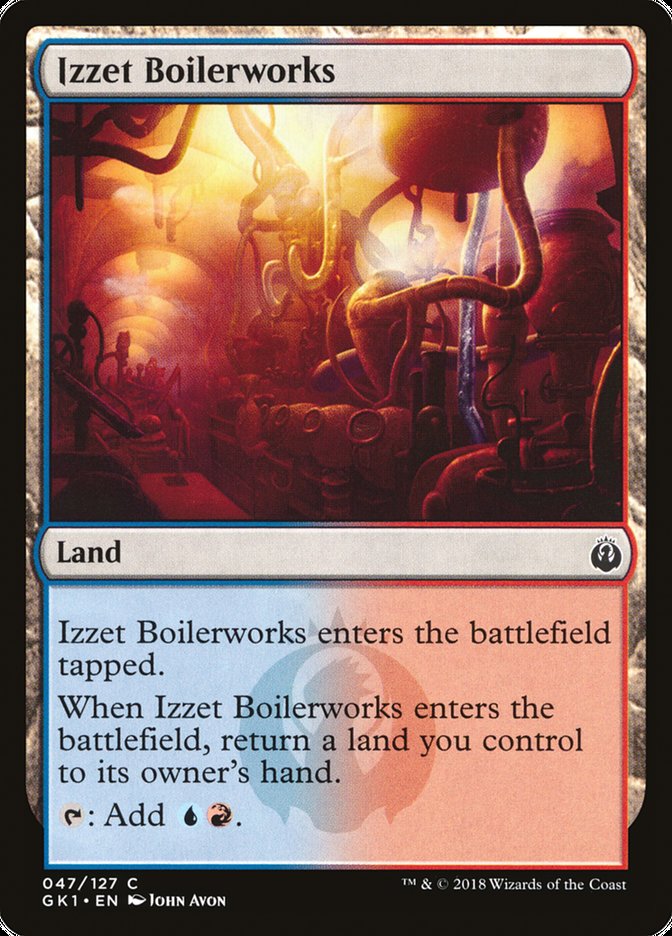 Izzet Boilerworks [Guilds of Ravnica Guild Kit] | PLUS EV GAMES 