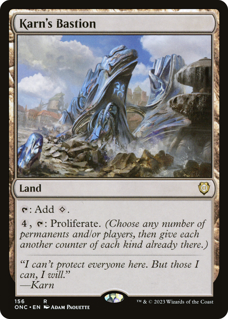Karn's Bastion [Phyrexia: All Will Be One Commander] | PLUS EV GAMES 