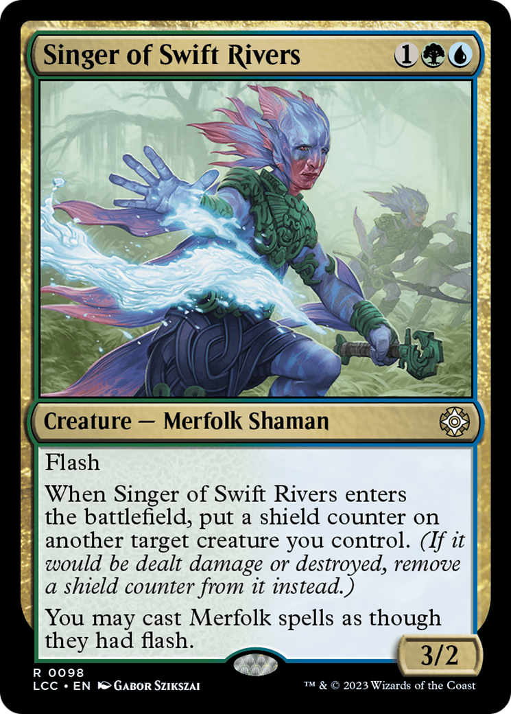 Singer of Swift Rivers [The Lost Caverns of Ixalan Commander] | PLUS EV GAMES 