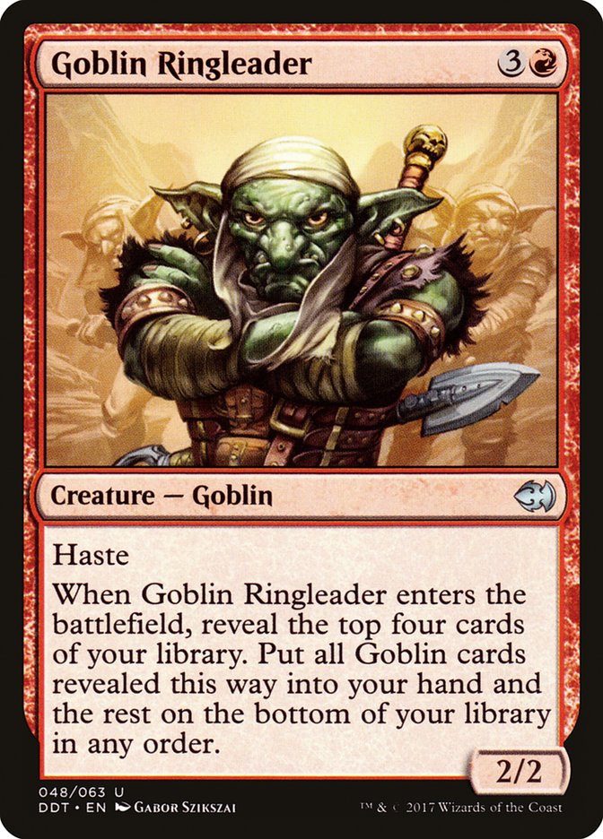 Goblin Ringleader [Duel Decks: Merfolk vs. Goblins] | PLUS EV GAMES 