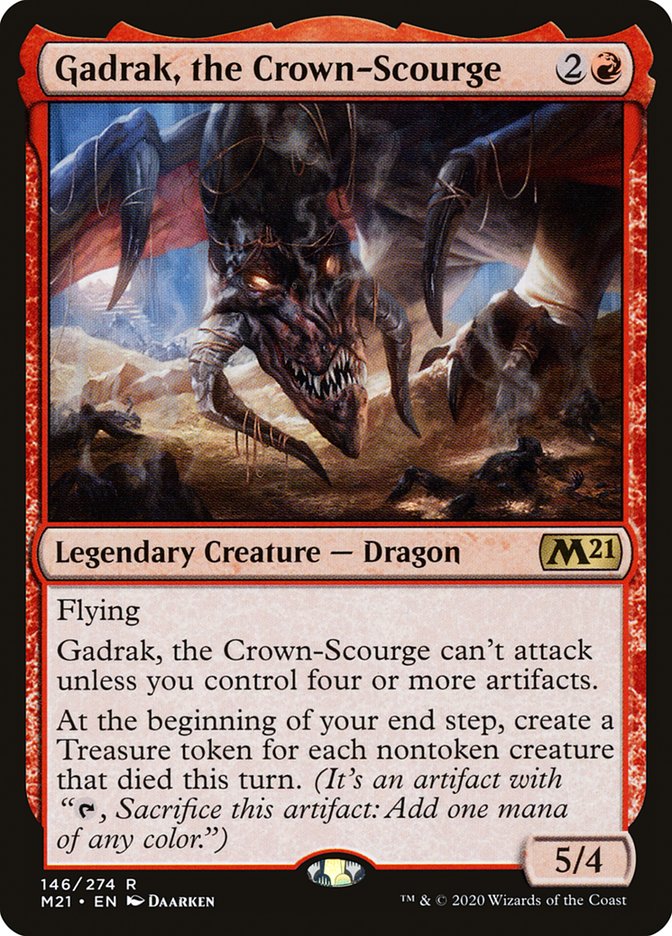 Gadrak, the Crown-Scourge [Core Set 2021] | PLUS EV GAMES 