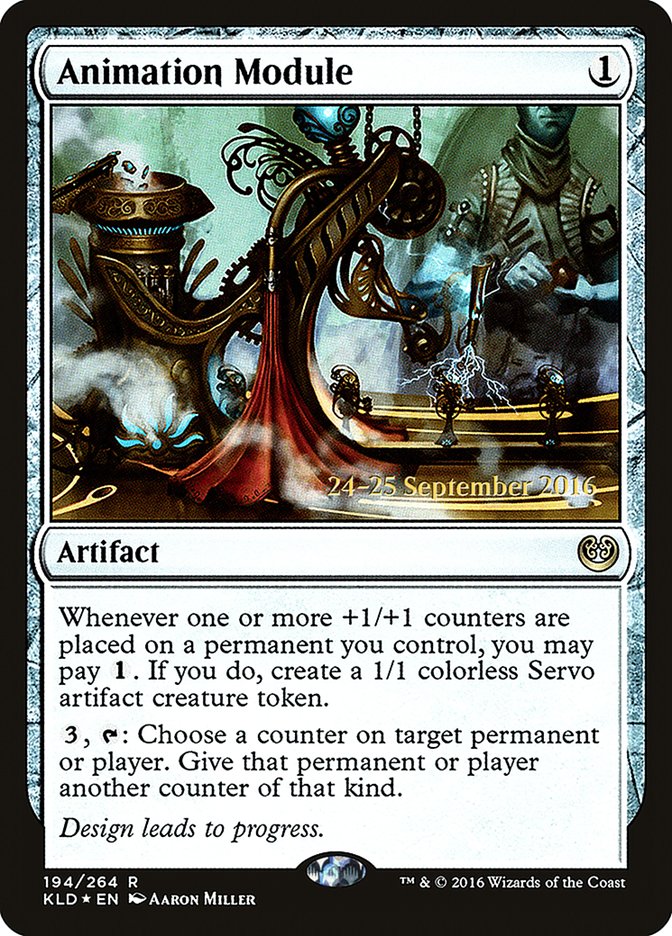 Animation Module  [Kaladesh Prerelease Promos] | PLUS EV GAMES 