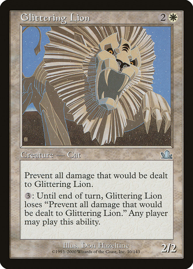 Glittering Lion [Prophecy] | PLUS EV GAMES 