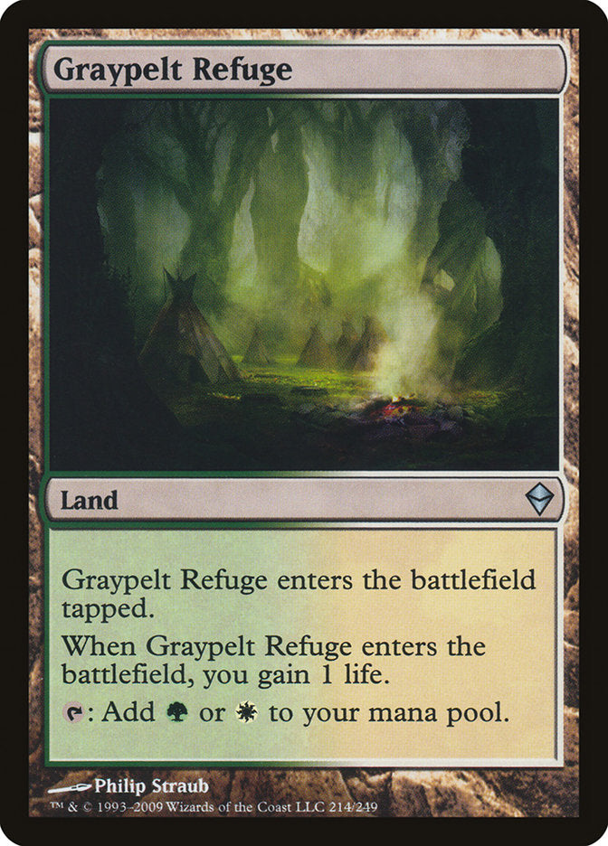 Graypelt Refuge [Zendikar] | PLUS EV GAMES 