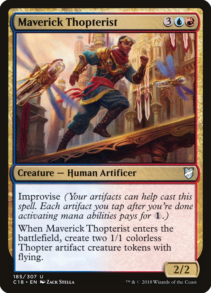 Maverick Thopterist [Commander 2018] | PLUS EV GAMES 