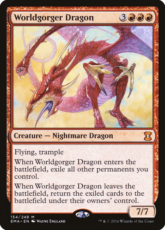 Worldgorger Dragon [Eternal Masters] | PLUS EV GAMES 