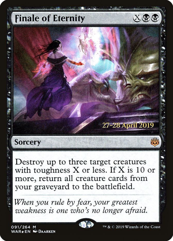 Finale of Eternity  [War of the Spark Prerelease Promos] | PLUS EV GAMES 