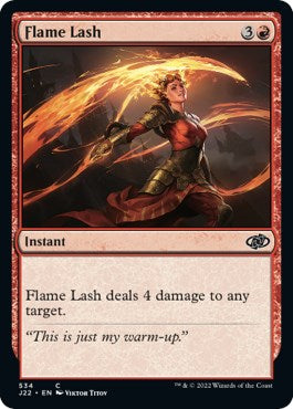 Flame Lash [Jumpstart 2022] | PLUS EV GAMES 