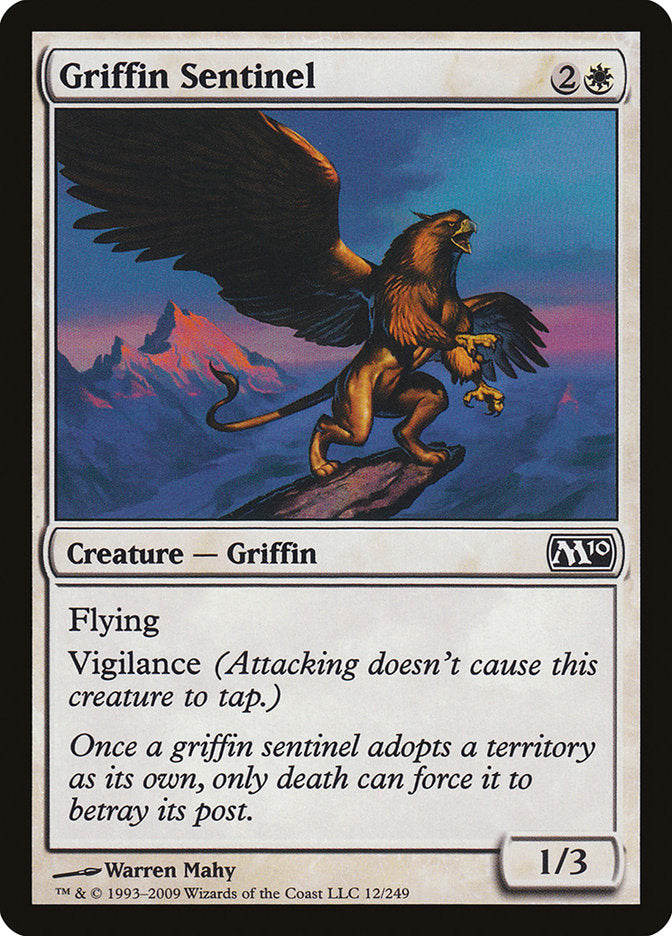 Griffin Sentinel [Magic 2010] | PLUS EV GAMES 