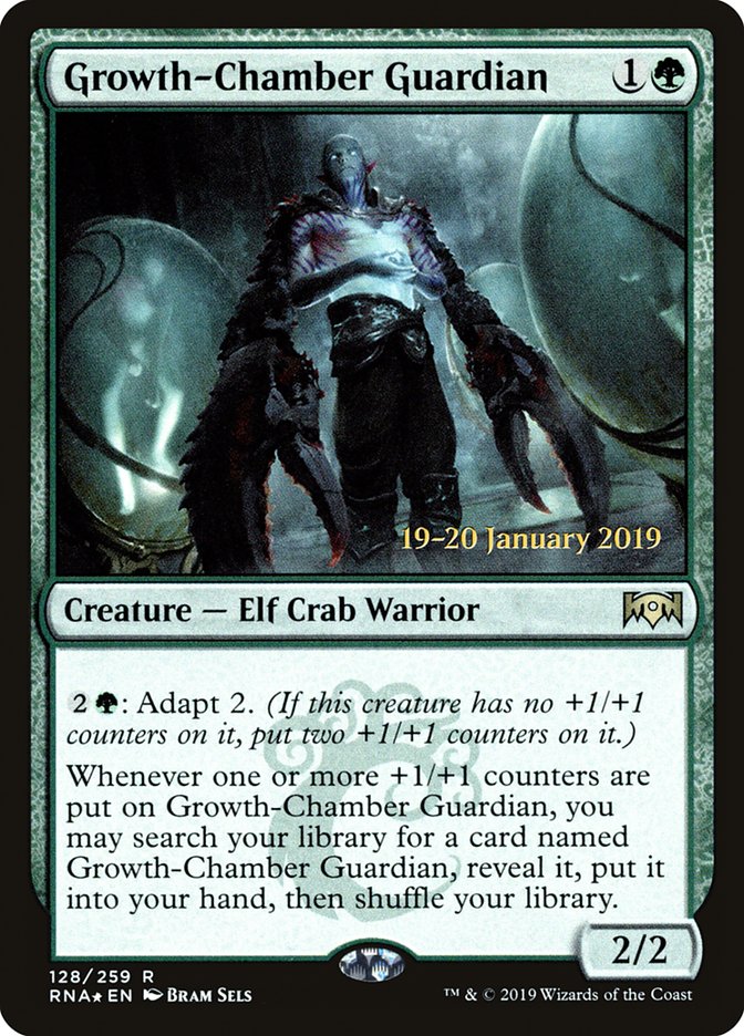 Growth-Chamber Guardian [Ravnica Allegiance Prerelease Promos] | PLUS EV GAMES 