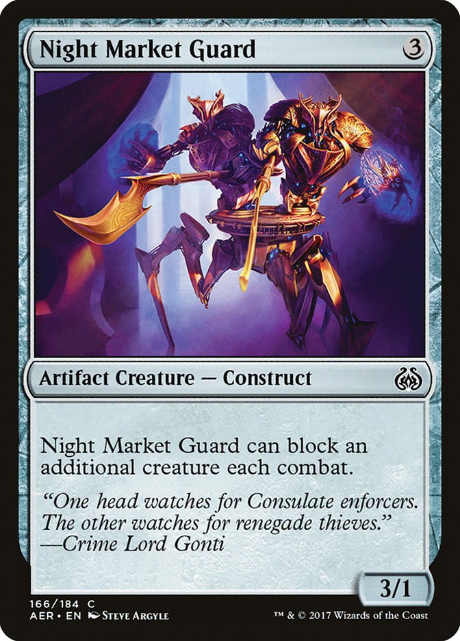 Night Market Guard [Aether Revolt] | PLUS EV GAMES 