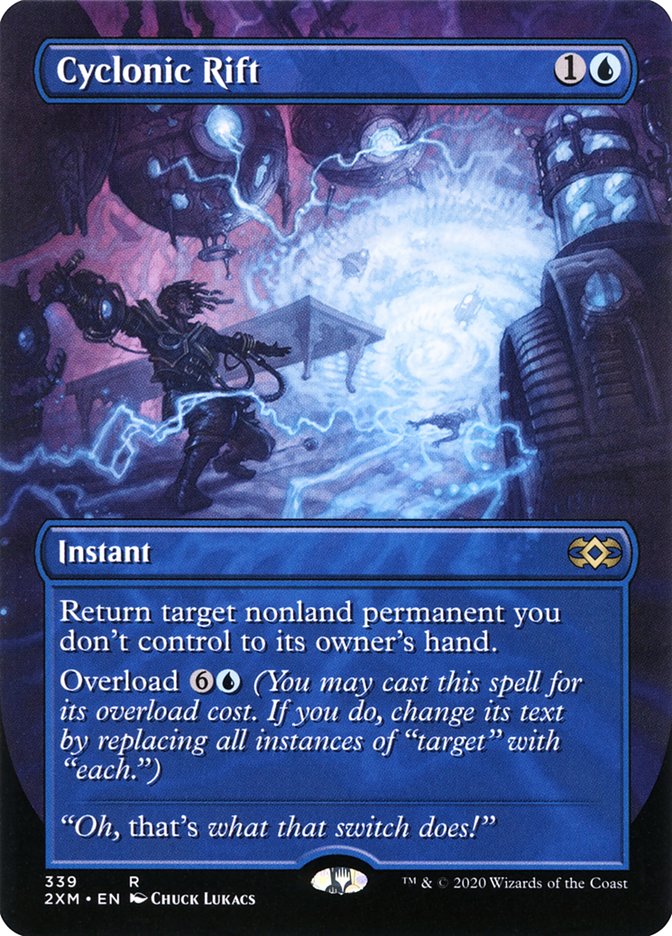 Cyclonic Rift (Toppers) [Double Masters Extended Art] | PLUS EV GAMES 
