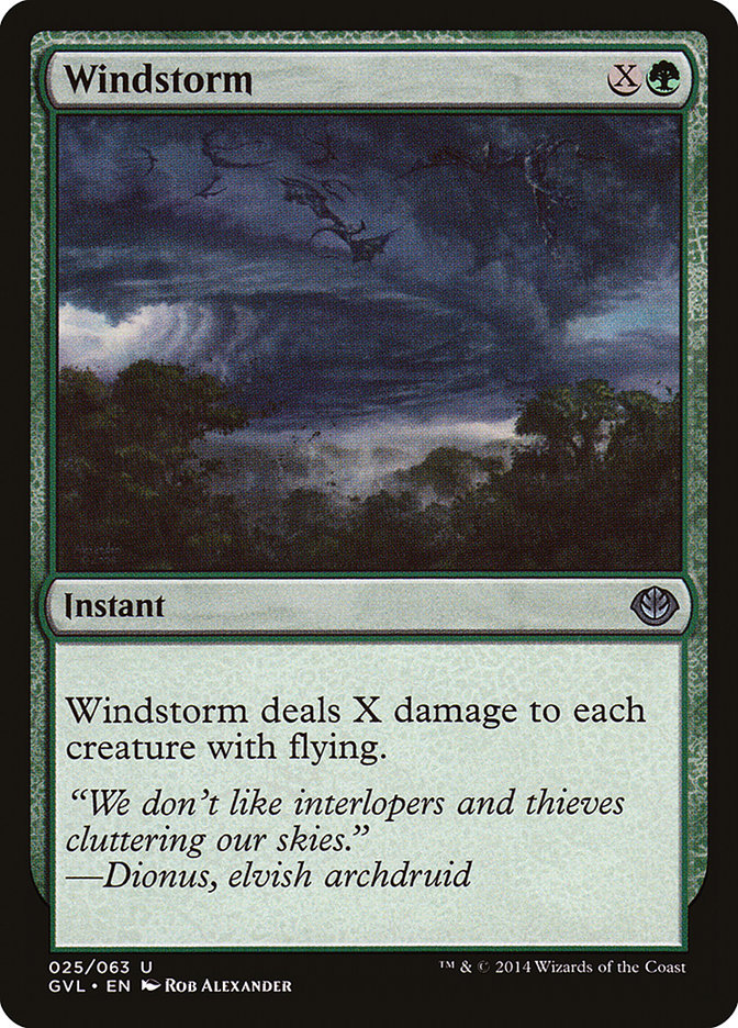 Windstorm (Garruk vs. Liliana) [Duel Decks Anthology] | PLUS EV GAMES 