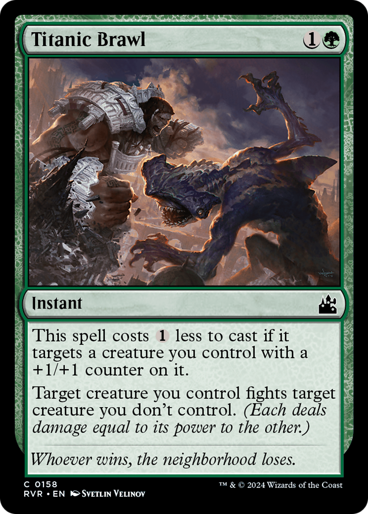 Titanic Brawl [Ravnica Remastered] | PLUS EV GAMES 