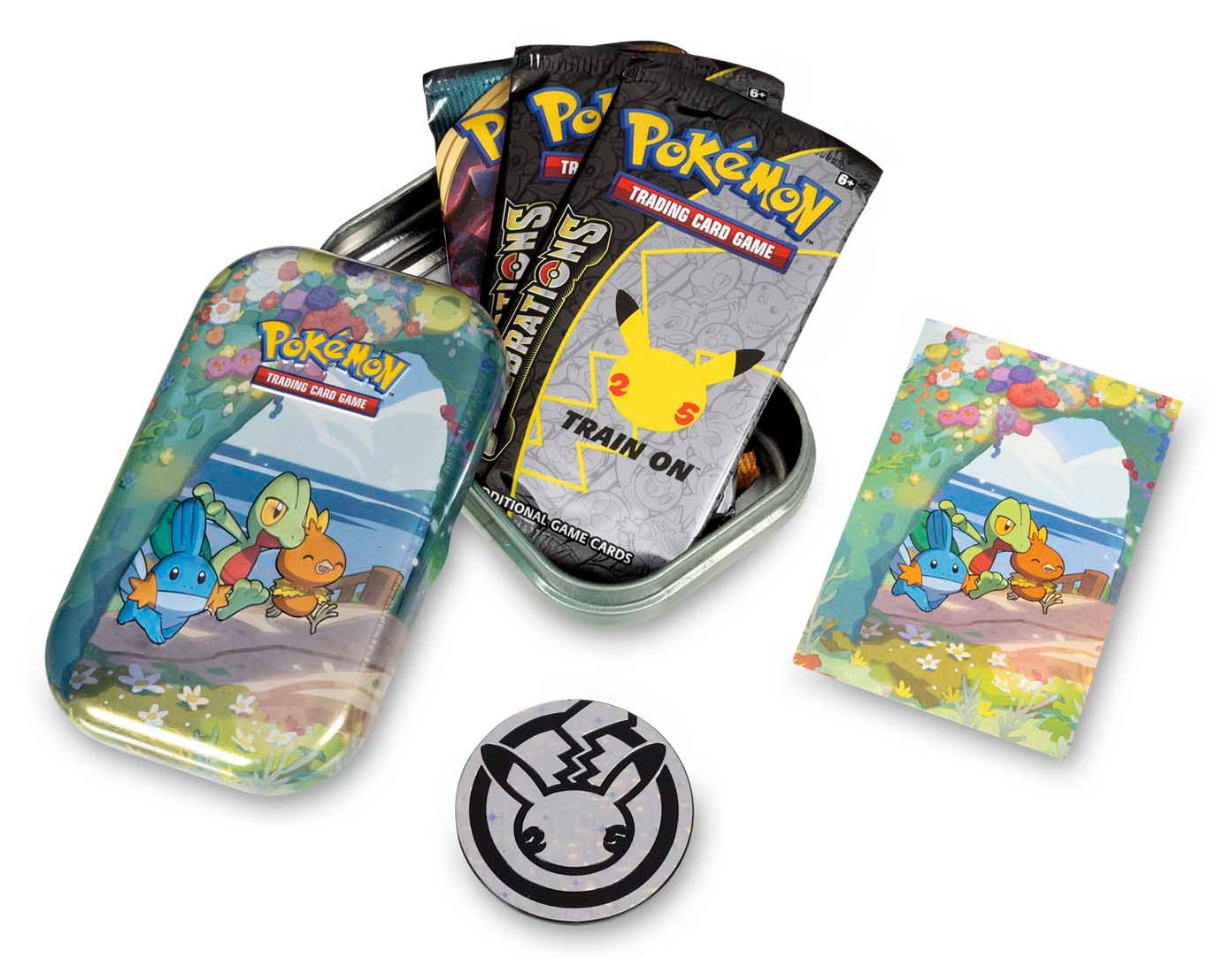 Celebrations: 25th Anniversary - Mini Tin (Hoenn) | PLUS EV GAMES 