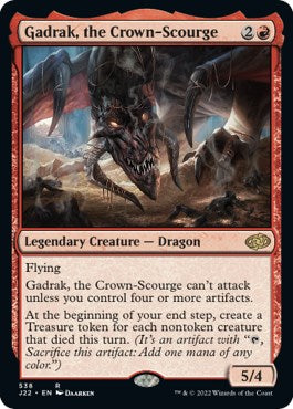 Gadrak, the Crown-Scourge [Jumpstart 2022] | PLUS EV GAMES 